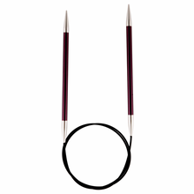 Load image into Gallery viewer, Knitting Needles - Zing - Fixed Circular - 80cm