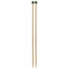 Load image into Gallery viewer, Knitting Needles - Bamboo - 25cm