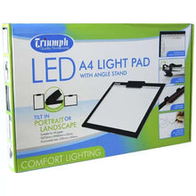 Load image into Gallery viewer, A4 LED Tracing Light Pad with Angle Stand
