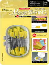 Load image into Gallery viewer, Magic Flat Head Appliqué Pins™ - Fine 0.5mm - 50 Pack