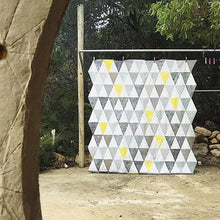 Load image into Gallery viewer, Cascading Triangles Quilt - Physical Pattern
