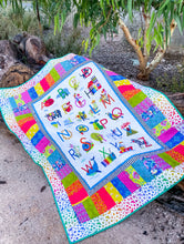 Load image into Gallery viewer, Cot Quilt // For 75cm Panels - Physical Pattern