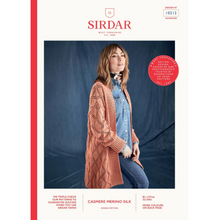 Load image into Gallery viewer, Diamond Trellis Cardigan - 10212 - Physical Pattern