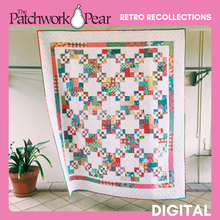 Load image into Gallery viewer, Retro Recollections Quilt - Digital Pattern
