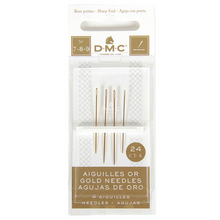 Load image into Gallery viewer, Gold Embroidery Needles