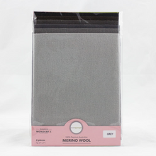 Load image into Gallery viewer, Wool Felt - Grey - 9" x 7"