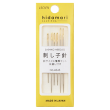 Load image into Gallery viewer, Hidamari Sashiko Needles - Assorted x 6