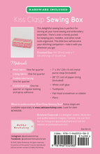 Load image into Gallery viewer, Kiss Clasp Sewing Box - Kit