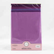 Load image into Gallery viewer, Wool Felt - Violet - 9" x 7"