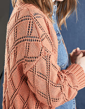 Load image into Gallery viewer, Diamond Trellis Cardigan - 10212 - Physical Pattern