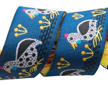 Load image into Gallery viewer, Guinea Fowl Trim - Blue - 50cm
