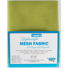 Load image into Gallery viewer, Lightweight Mesh Fabric 18&quot; x 54&quot; - Apple Green
