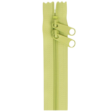 Load image into Gallery viewer, 40" Handbag Zip - Double-slide - Chartreuse