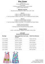 Load image into Gallery viewer, Eva Dress - Physical Pattern