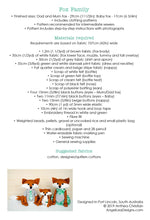 Load image into Gallery viewer, Fox Family - Physical Pattern