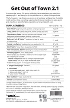 Load image into Gallery viewer, Get Out of Town 2.1 - Physical Pattern