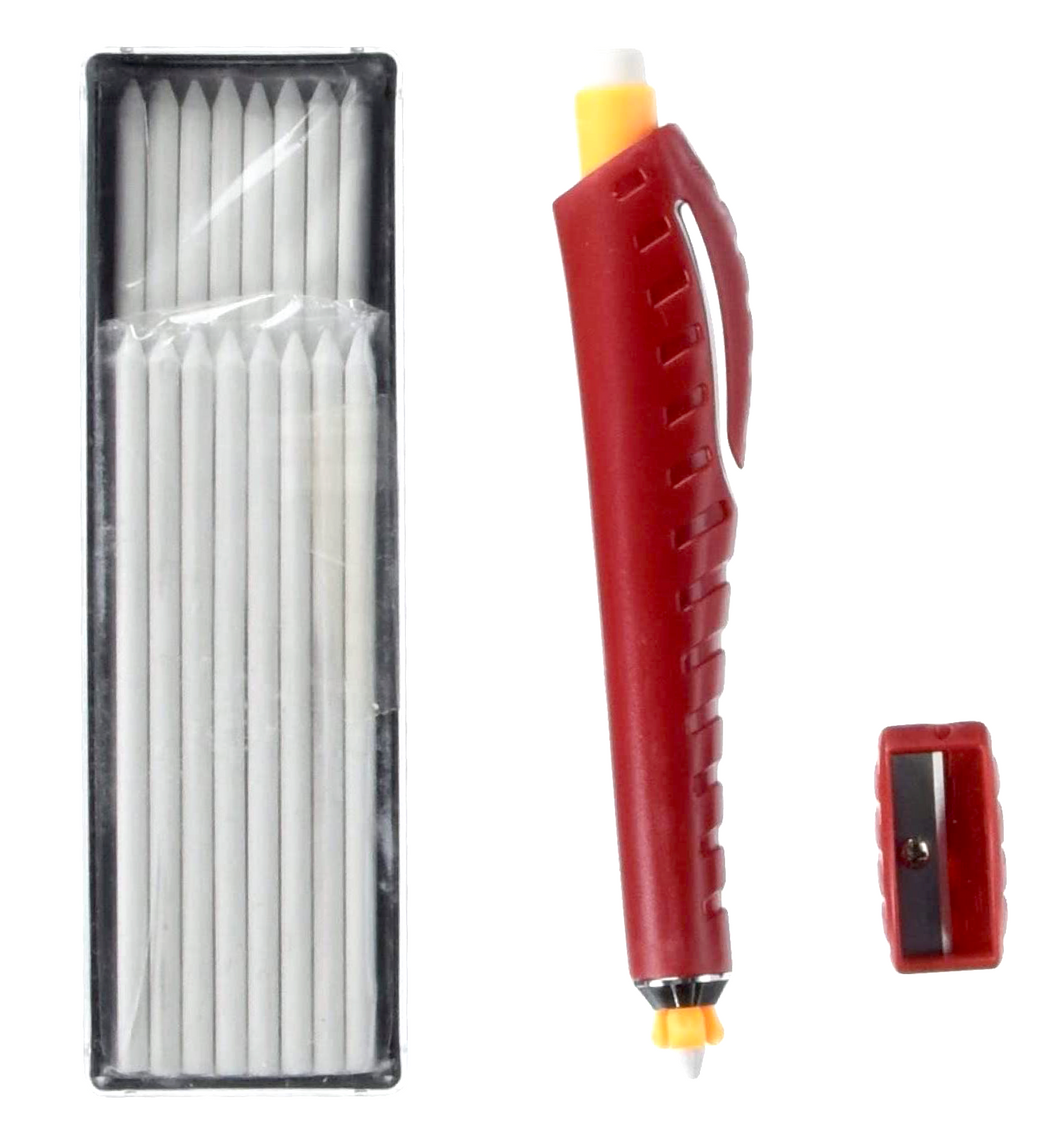 Mechanical Chalk Pencil 2mm plus Leads White