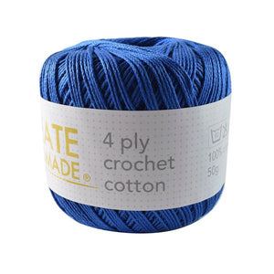 Crochet Cotton - Ocean - 4ply