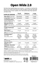 Load image into Gallery viewer, Open Wide 2.0 - Physical Pattern