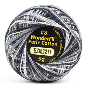 Eleganza™ - Variegated - Perle Cotton No. 8 - EZM2211 - Pepper