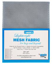 Load image into Gallery viewer, Mesh Fabric - Pewter