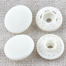 Load image into Gallery viewer, Tool-Less Plastic Snaps - 13mm - White