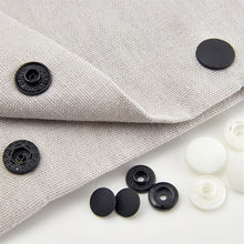 Load image into Gallery viewer, Tool-Less Plastic Snaps - 9mm - White