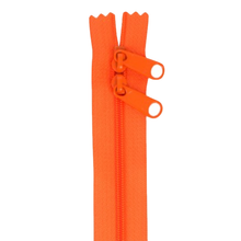 Load image into Gallery viewer, 30" Handbag Zip - Double-slide - Pumpkin