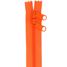 Load image into Gallery viewer, 40" Handbag Zip - Double-slide - Pumpkin