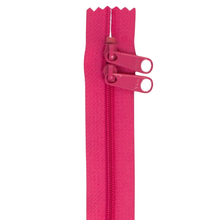 Load image into Gallery viewer, 30" Handbag Zip - Double-slide - Raspberry