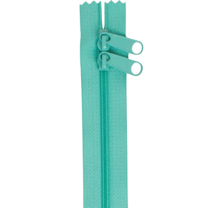 40" Handbag Zip - Double-slide - Turquoise