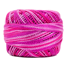 Load image into Gallery viewer, Eleganza™ - Perle Cotton No. 8 - Variegated - Tyrian - EZM2201