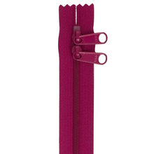 Load image into Gallery viewer, 30" Handbag Zip - Double-slide - Wild Plum
