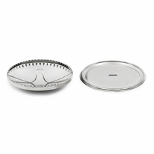 Load image into Gallery viewer, 1 Half Ball Cover Button - Silver - 6.4cm
