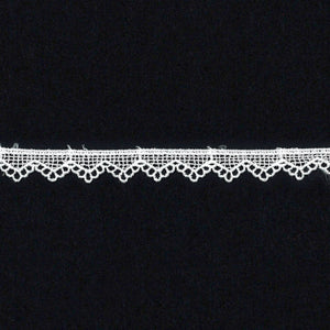 Lace - Guipure - 12mm Wide - White - 50cm