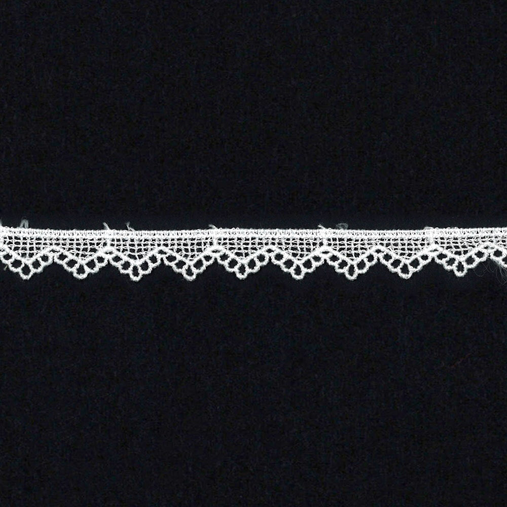 Lace - Guipure - 12mm Wide - White - 50cm