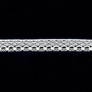 Lace - Torchan - 15mm Wide - White - 50cm