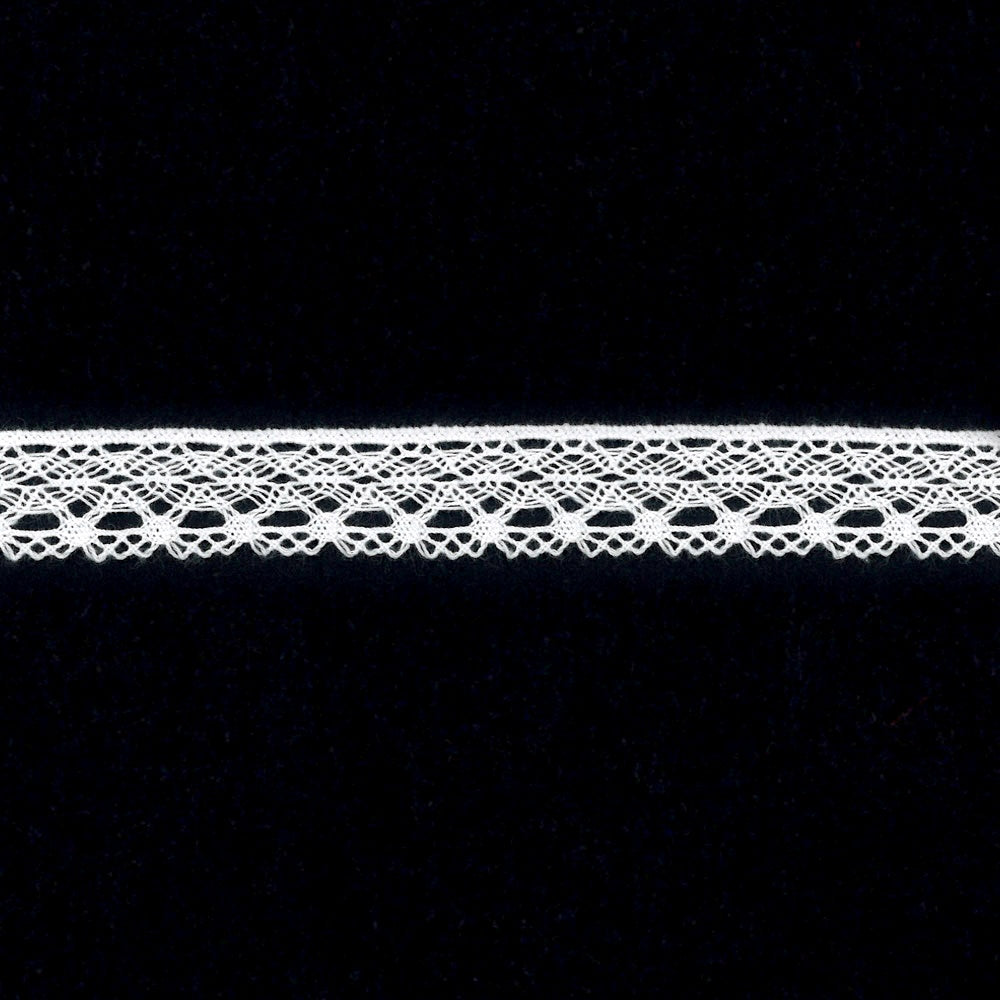 Lace - Torchan - 15mm Wide - White - 50cm