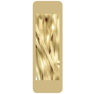 Silken Ribbon - Tan - 1260 - 3.5mm