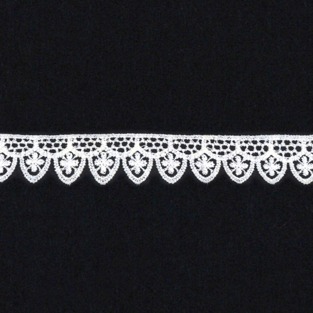 Lace - Guipure - 20mm Wide - White - 50cm