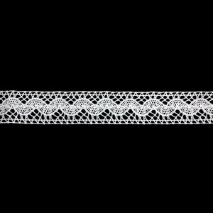 Lace - Torchan - 28mm Wide - White - 50cm