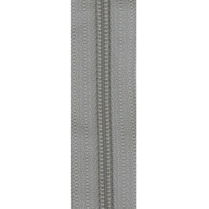 24" Bag Zipper - Single-Slide - 396 Pewter