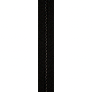 #3 Zipper Tape - 3m - Black / Gunmetal