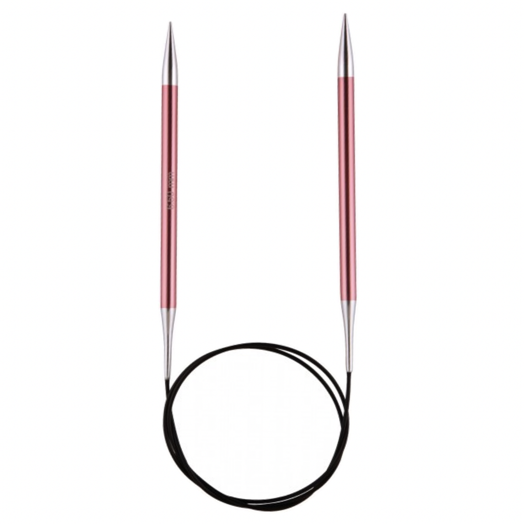 Knitting Needles - Zing - Fixed Circular - 80cm - 6.5mm