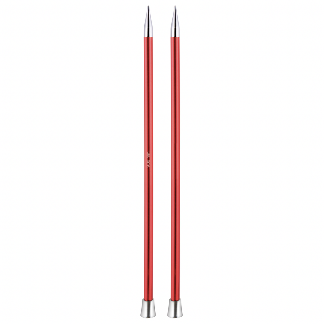 Knitting Needles - Zing - Single Pointed - 30cm - 9mm