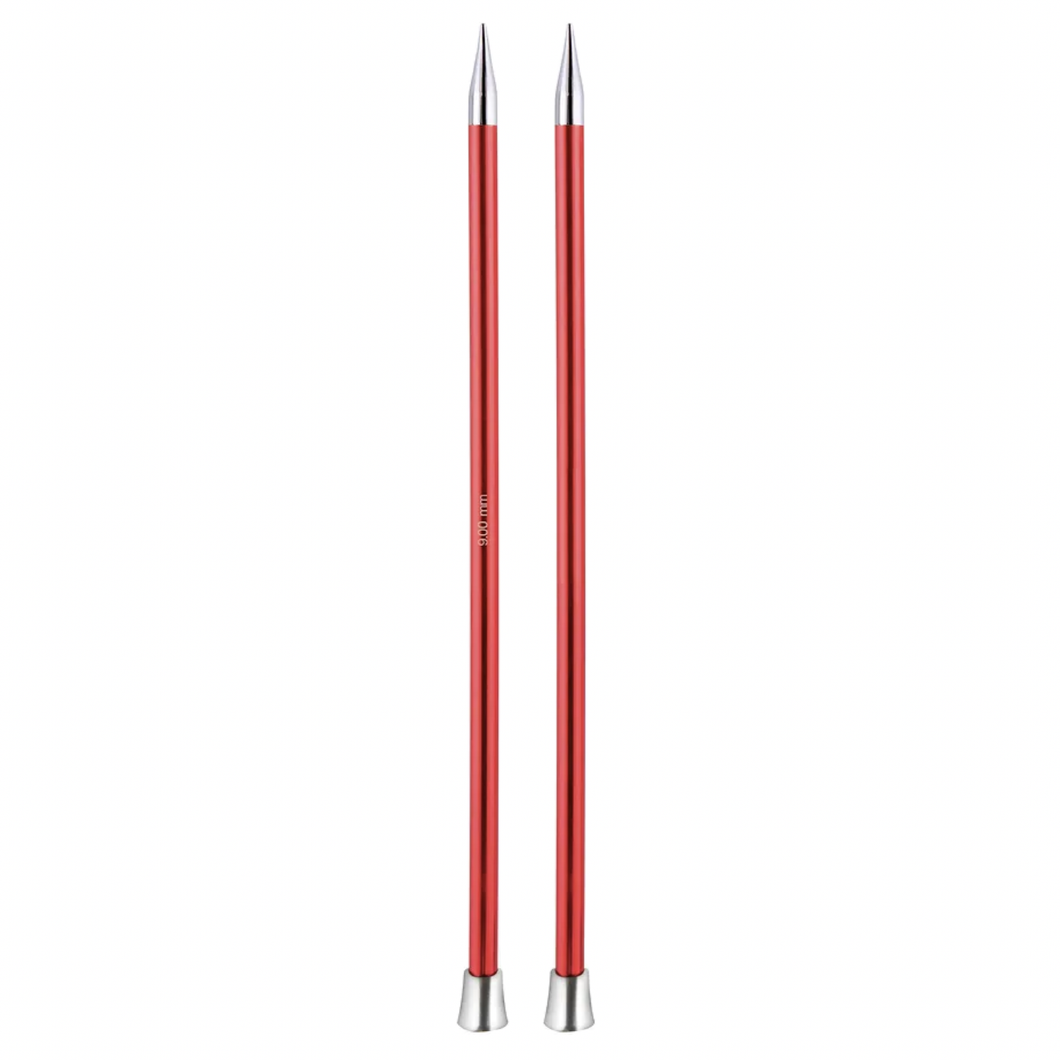 Knitting Needles - Zing - Single Pointed - 35cm - 9mm