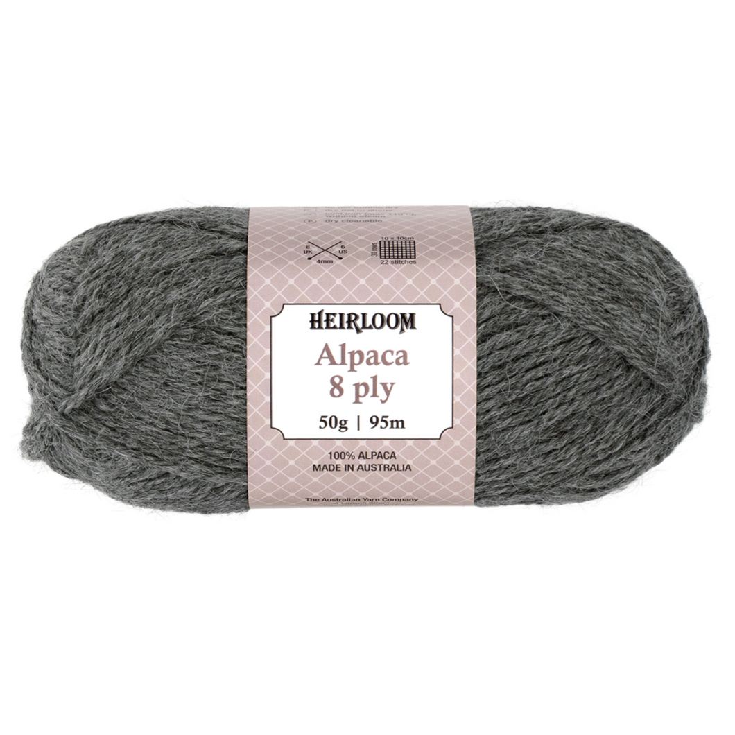 Alpaca - Ashphalt - 6972 - 8ply