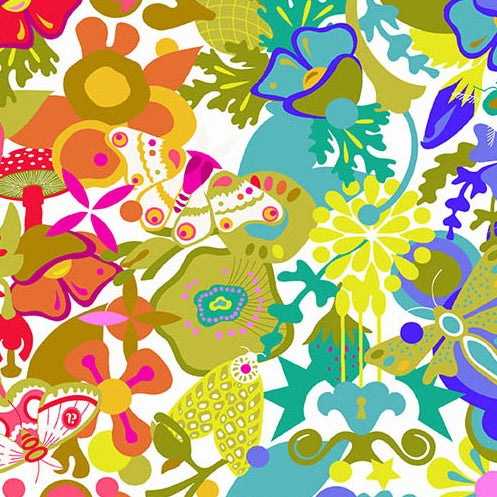 Color Wheel - Art Theory Whole Cloth - Day - 50cm