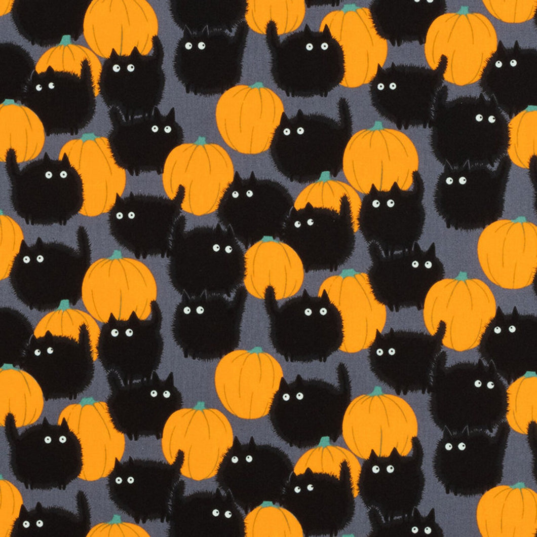 Belinda's Big Kitty - Charcoal - 50cm