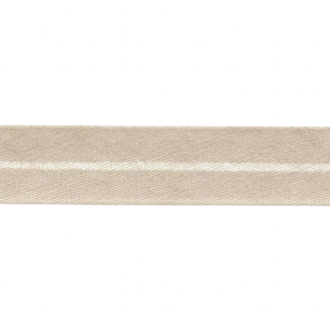 Bias Binding - 25mm Wide - Beige - 50cm